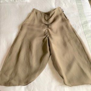 Giorgio Armani Vintage Silk Tulip Pants
